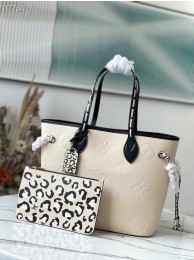 Louis Vuitton NEVERFULL MM M58525 Cream HY16248io33