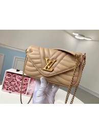 Louis Vuitton NEW WAVE Chain Bag M63956 apricot HY23704Zf62