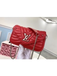 Louis Vuitton NEW WAVE Chain Bag M63956 red HY16604DI37