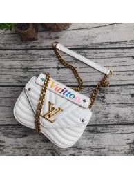LOUIS VUITTON NEW WAVE CHAIN BAG MM M51945 white HY17329Rc99