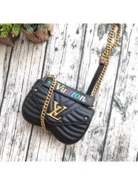 LOUIS VUITTON NEW WAVE CHAIN BAG PM M51683 black HY8115hc46