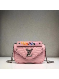 LOUIS VUITTON NEW WAVE CHAIN BAG PM M51933 pink HY12668uU16
