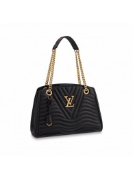 LOUIS VUITTON NEW WAVE CHAIN TOTE M51496 black HY4991CC86