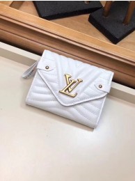 LOUIS VUITTON NEW WAVE COMPACT WALLET M63427 white HY1947jf20