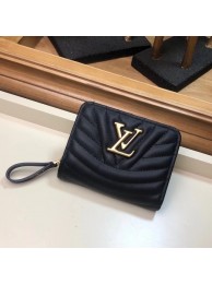 LOUIS VUITTON NEW WAVE COMPACT WALLET M63789 black HY17521dE28