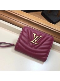 LOUIS VUITTON NEW WAVE COMPACT WALLET M63789 fuchsia HY20895Kd37