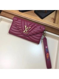 LOUIS VUITTON NEW WAVE LONG WALLET M63298 fuchsia HY6564fH28