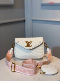 LOUIS VUITTON NEW WAVE Shoulder Bag M56466 white HY592Is53