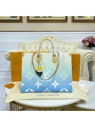 Louis Vuitton ONTHEGO MM M57639 blue HY22909tg76