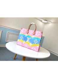 Louis Vuitton ONTHEGO Original Leather Escale Bag M45119 Pink&Blue HY7945TV86