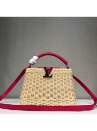 Louis vuitton original CAPUCINES PM M50011 rose HY7923uU16
