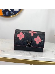 Louis vuitton original CAPUCINES wallet M63222 black HY21060ki86