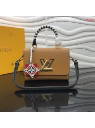 Louis vuitton original CRAFTY TWIST tote bag M56780 Caramel HY16374Oq54