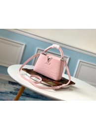 Louis vuitton original crocodile CAPUCINES Mini M93163 pink HY11648Nw52