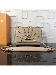 Louis vuitton original epi leather TWIST MM M52730 Galet HY13266ED90