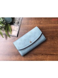 Louis vuitton original Iris Wallet M60145 blue HY23639tg76