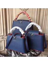 Louis Vuitton Original Leather CAPUCINES BB M54419 Blue HY4192xh67