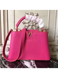 Louis Vuitton Original Leather CAPUCINES BB M54419 Rose HY25529Zf62