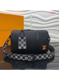 Louis vuitton original leather Monogram Canvas M45652 black HY4658cP15
