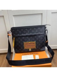 Louis Vuitton Original Leather Monogram Eclipse Messenger PM Voyager M48219 Coffee HY23601Cw85
