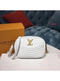 Louis Vuitton Original Leather NEW WAVE Camera Bag M53682 White HY13281HW50