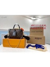 Louis vuitton original leather PETITE MALLE SOUPLE M45531 black HY5307XW58