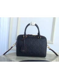 Louis vuitton original leather SPEEDY 25 Monogram Empreinte M43501 dark blue HY18730dV68