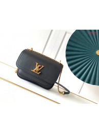 Louis Vuitton Original Lockme chain small handbag M57067 black HY25968PC54