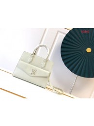 Louis Vuitton Original LOCKME TOTE M55845 white HY15654Oj66
