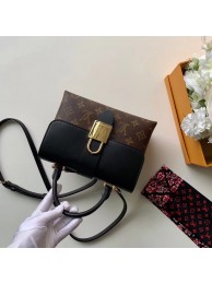 Louis vuitton original LOCKY BB M44080 black HY3026qM91
