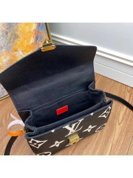 Louis vuitton original LV CRAFTY POCHETTE METIS M45384 black HY14634Hn31