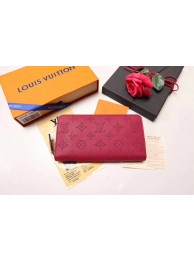Louis vuitton original Mahina Leather wallet 61867 red HY1291DS71
