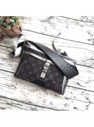 Louis vuitton original MESSENGER PM M52218 black HY17017Is53