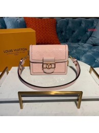 Louis vuitton original MINI DAUPHINE M44580 pink HY25622aM39