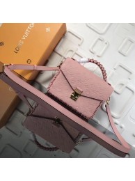 Louis vuitton original mongram empreinte POCHETTE METIS M43941 pink HY19853iZ66