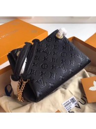Louis vuitton original mongram empreinte PONTHIEU BB M43750 black HY17889Yv36