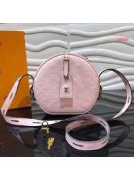 Louis vuitton original Monogam vernis BOITE CHAPEAU SOUPLE M53999 pink HY10961DV39