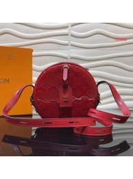 Louis vuitton original Monogam vernis BOITE CHAPEAU SOUPLE M53999 red HY11175KX86