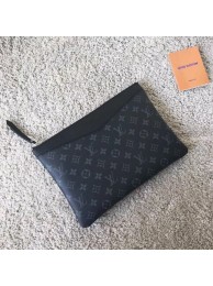 Louis vuitton original Monogram Eclipse Canvas DAILY POUCH M62048 HY18528cP15