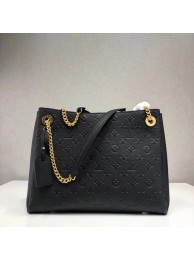 Louis Vuitton Original Monogram Empreinte SURENE MM M43758 black HY26259Zf62
