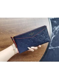 Louis Vuitton Original Monogram Empreinte Wallet M68712 Navy Blue HY26164UW57