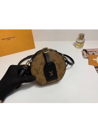Louis vuitton original Monogram Reverse Canvas MINI BOITE CHAPEAU M44699 HY24011tL32