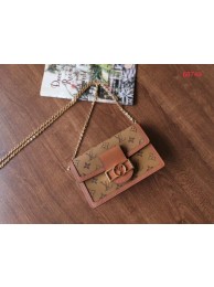Louis Vuitton Original Monogram Reverse coated canvas DAUPHINE CHAIN WALLET M68746 HY11281uT54