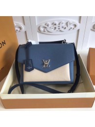 Louis vuitton original MY LOCKME M54849 blue&white HY14295fJ40