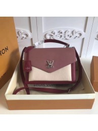 Louis vuitton original MY LOCKME M54849 pink&white HY1895sf78