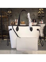 Louis Vuitton Original Neverfull Epi Leather M54185 white HY12912nE34