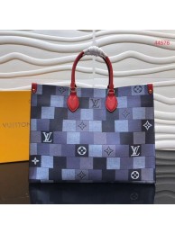 Louis Vuitton Original ONTHEGO Shopping Bag M44576 Blue HY7472np57