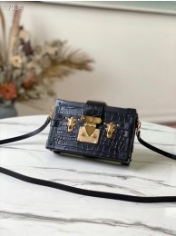 Louis vuitton original PETITE MALLE N92049 black HY2986VF54