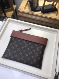 Louis vuitton original POCHETTE TUILERIES M64035 brown HY6448Pu45