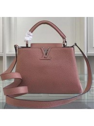Louis Vuitton Original Taurillon Leather CAPUCINES BB Bag M90294 Light Pink HY1353uU16